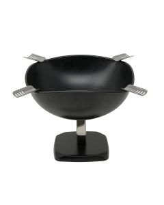 Quadrangle Raised Ashtray (Black Matte)