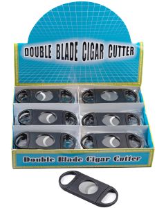 Double Blade Cigar Cutter Display (GC106/DB) (60 Ring) 
