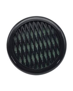 Humidifier 2-1/4" Dia. x 1/2" (25-50 Cigars) (Black)