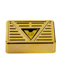 Humidifier 3" x 2" (50-75 Cigars) (Gold)