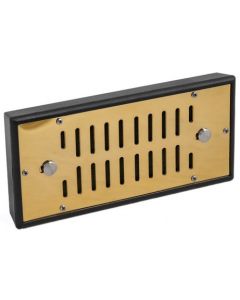 Humidifier Adjustable Vent 6" x 2.25" (75-150 Cigars) (Gold)