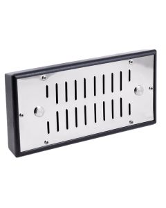 Humidifier Adjustable Vent 6" x 2.75" (75-150 Cigars) (Silver)