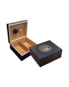 Navy Cigar Humidor (Black)